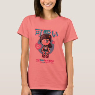 kawaii t-shirt met korte mouwen