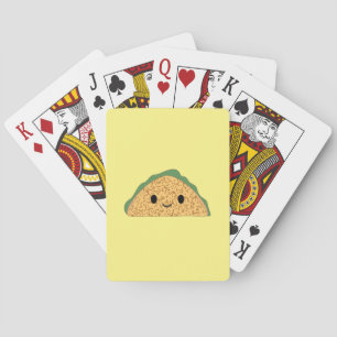 Kawaii Taco Pokerkaarten
