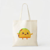 Kawaii Taco Tote Bag (Voorkant)