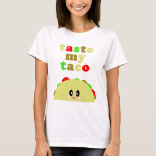 KAWAII TASTE MY TACO CUTE T-SHIRT