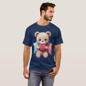 Kawaii Teddy Bear T-shirt (Voorkant volledig)