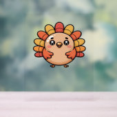 kawaii thanksgiving turkey Oversize T-shirt_1 (Neutre)