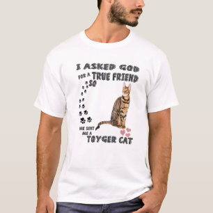 Kawaii Tiger Kitten citeert mam pap kostuum T-shirt