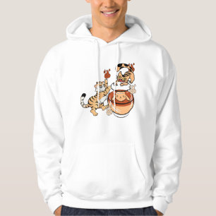 Kawaii Tijger en Nekomata Theekan Hond Hoodie
