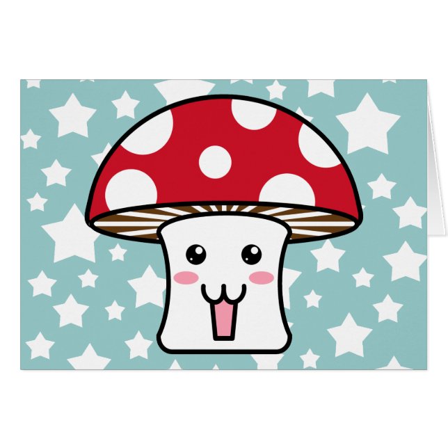 Kawaii Toadstool (Voorkant Horizontaal)