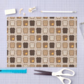 Kawaii Toast Tissuepapier (Craft)