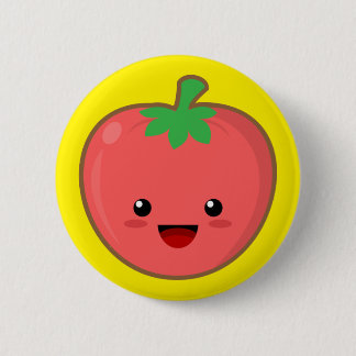 Kawaii Tomato Ronde Button 5,7 Cm