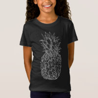Kawaii Tropisch Fruit Ananas Graphic Distress