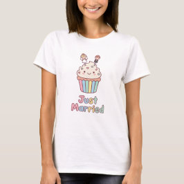 Kawaii Trouwtaart Net Getrouwd Schattig T-shirt