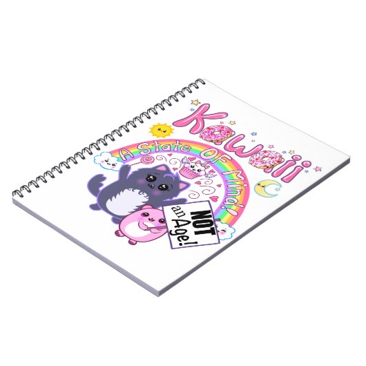 Kawaii : Un état d'esprit, pas un âge ! Carnet amu (Côté gauche)