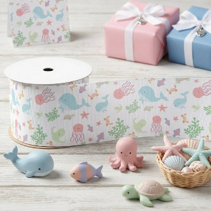 Kawaii Under the Sea Baby Shower Neutrale Pastelti Lint