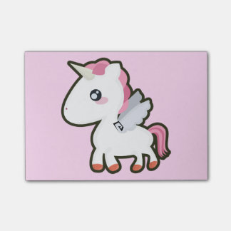 Kawaii Unicorn Post-it® Notes