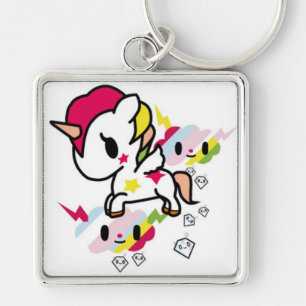 Kawaii Unicorn Sleutelhanger