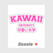 KAWAII UNIVERSITY STICKER (Vel)