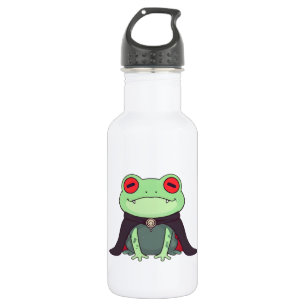 Kawaii Vampier Kikker Halloween Cape Waterfles