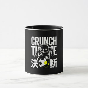Kawaii Voetbal Kat Mugs - Wedstrijd Dag Motivatie Mok
