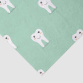 Kawaii vrolijke tand tissuepapier (Detail)