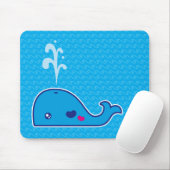 Kawaii walvis muismat (Met muis)