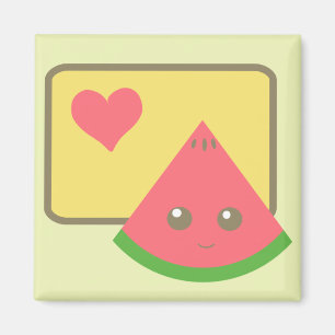 kawaii watermeloen magnet magneet