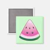 Kawaii Watermelon Magneet (Voorkant / Achterkant)