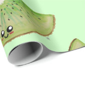 Kawaii Waterverf Kiwi Cadeaupapier (Rol Hoek)