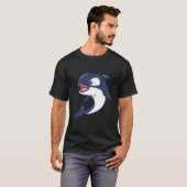 Kawaii Whale Orca T-shirt (Voorkant volledig)