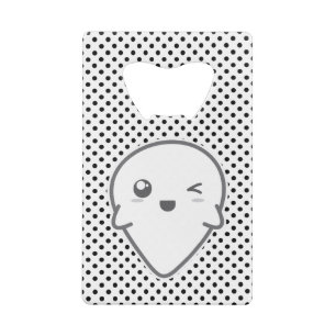 Kawaii Winking Ghost Bottle Opener Kredietkaart Flessenopener