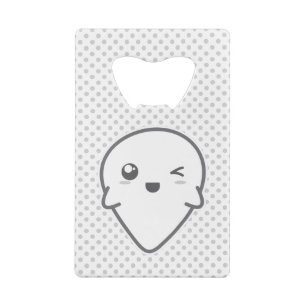 Kawaii Winking Ghost Bottle Opener Kredietkaart Flessenopener