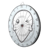 Kawaii Winking Ghost Cible de flechettes (Devant droit)