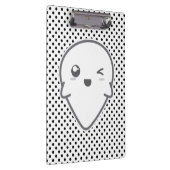 Kawaii Winking Ghost Clip Board Klembord (Rechts)
