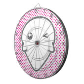 Kawaii Winking Ghost Dart Board Dartbord (Voorkant Rechts)