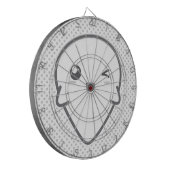 Kawaii Winking Ghost Dart Board Dartbord (Voorkant Links)
