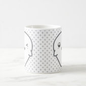 Kawaii Winking Ghost Mug (Centre)