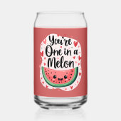 Kawaii "You're One in a Melon" Cute Watermelon Pun (Verso)