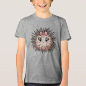 Kawaii Zee Urchin Tri-Blend Shirt (Voorkant)