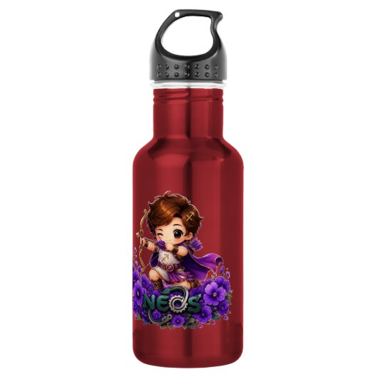 Kawaii Zodiac Neos Boogschutter Waterfles (Voorkant)
