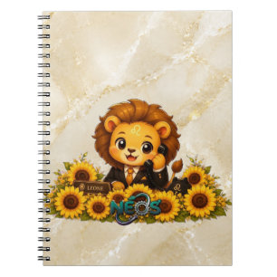 Kawaii Zodiac Neos Leeuw Notitieboek