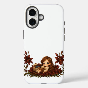 Kawaii Zodiac Neos Maagd iPhone 16 Hoesje