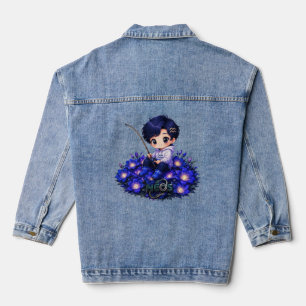 Kawaii Zodiac Neos Waterman Denim Jacket