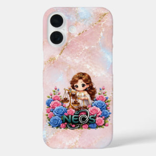 Kawaii Zodiac Neos Weegschaal iPhone 16 Hoesje