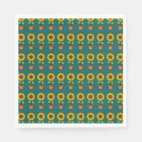 Kawaii Zonnebloem Plant in een pot