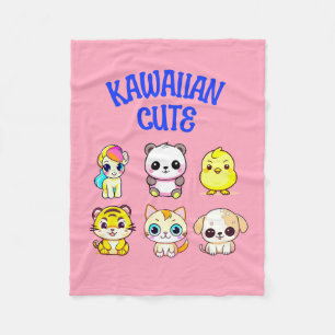 Kawaiiaanse Schattigee stijl Fleece Deken