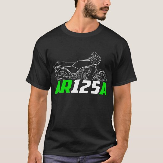 Kawasaki AR125A 1982-1994 T-shirt (Voorkant)