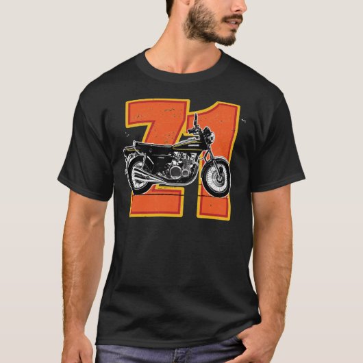 Kawasaki Z1- The widow maker Relaxed Fit T-Shirt (Devant)
