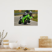 KAWASAKI ZX6R POSTER (Keuken)