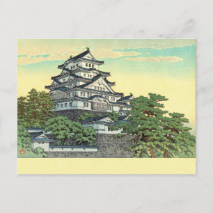 Kawase Hasui Pacific Transport Lines Himeji Castle Briefkaart