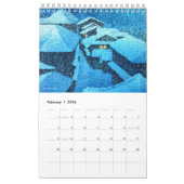 Kawase Hasui Scenery 2 klein Kalender (Feb 2026)