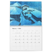 Kawase Hasui Scenery 2 medium Kalender (Feb 2026)