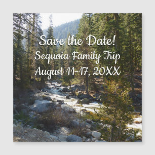 Kaweah rivier in Sequoia National Park