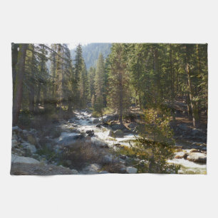Kaweah rivier in Sequoia National Park Theedoek